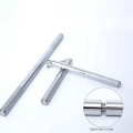 Nunchaku ze stali nierdzewnej, składane 55 cm treningowe nunchaku sztuki walki