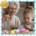 GNIOTEK MOCHI SQUISHY 12 SZT ZABAWKA ANTYSTRESOWA ZESTAW DLA DZIECI