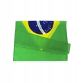 Flaga Brazylii 150x90 cm poliester idealna na wydarzenia sportowe i dekoracje