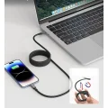 Kabel magnetyczny do MacBook i 15 Pro USB4 100W 2m USB-C do USB-C 8K 60Hz