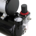 Kompresor z Butlą 3L 40 L/min AS-196 Dwutłokowy z Butlą 2-tłoki Fengda