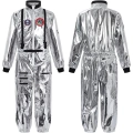 Kostium astronauta srebrny unisex dla dorosłych karnawał S UWXOZO
