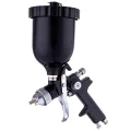Pistolet lakierniczy do Malowania HVLP dysza 1,3mm BLACK Zbiornik 600ml