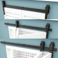 System do 2 drzwi przesuwnych TSMST F33SFS 100 cm zestaw montażowy drzwi