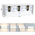 Lampy LED Kingwen 2x20W zewnętrzne wodoodporne 3000K