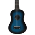 Gitalele niebieskie 6-strunowa mini gitara hybryda ukulele podróżna hit