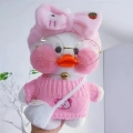 Lalafanfan kaczka pluszowa 30 cm urocza maskotka z akcesoriami dla dzieci