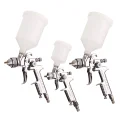 Pistolet Lakierniczy AUARITA HVLP 3x Dysza 0,8 1,4 1,7 mm Reduktor Walizka