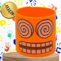 SPRĘŻYNA DLA DZIECI MAGICZNA SPRĘŻYNKA MAGIC SPRINGS EMOJI POMARAŃCZOWA