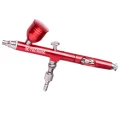 Aerograf Modelarski z Dyszą 0,3mm B-130 DOUBLE ACTION RED MINI Pistolet