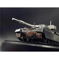 Czołg DIY 3D metalowy zestaw Chieftain MK50 1:100 model kolekcjonerski do składania prezent dla fana