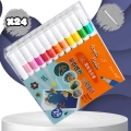 FLAMASTRY PISAKI AKRYLOWE DO RÓŻNYCH POWIERZCHNI 24szt Acrylic Marker 1