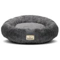 Legowisko shaggy 100 cm ciemnoszary rozbieralny antyslip