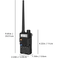 Stacja radiowa pofung, 7,4 W, 3800 mAh, USB, 22 x 15 x 11,7 cm