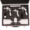 Pistolet Lakierniczy AUARITA HVLP 3x Dysza 0,8 1,4 1,7 mm Reduktor Walizka