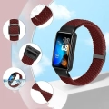 Paski plecione 2szt. do Huawei Band 9/8 Janpso regulowany nylonowy pasek