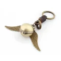 Brelok zegarek Harry Czarownik Snitch miniaturowy zegarek w formie Złotego Znicza dla fanów serii