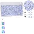 Etui z klawiaturą Jeloyutek dla Xiaomi Pad 6 11 cali, fioletowe