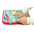 TABLICA SENSORYCZNA KOSMOS MONTESSORI MANIPULACYJNA UNIWERSALNA KSIĄŻKA 3D