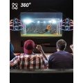 Głośnik Bluetooth NOTABRICK z oświetleniem RGB, 30 W, IPX7, czarny