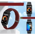 Paski plecione 2szt. do Huawei Band 9/8 Janpso regulowany nylonowy pasek