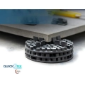 Łożyska płytowe gumowe QUICK2FIX uszczelka 2×10 mm 50 szt. do paneli tarasowych