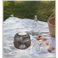 Lampa solarna zewnętrzna LUUK LIFESTYLE S1829-17 IP44 72h światło brązowa
