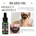 Olejek na porost brody Węgorz 30ml Olejek do brody naturalny wzmacniacz zarostu