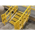 Stopnie schodowe przemysłowe z kraty FRP 240×1000×38 mm odporne na korozję