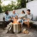 Pokrywa do paleniska 50cm ze stali nierdzewnej GFTIME do Solo Stove Bonfire