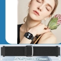 Pasek do Redmi Watch 5/5 Lite elastyczny nylonowy regulowany czarny
