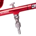 Aerograf Modelarski z Dyszą 0,3mm B-130 DOUBLE ACTION RED MINI Pistolet