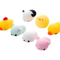 Zestaw MOCHI Squishy Squishies GNIOTKI 50 szt kolorowe miękkie i rozciągliwe figurki antystresowe dla dzieci i dorosłych