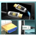Kabel HDMI FeizLink 4K 1m światłowodowy szybki 18Gbps HDMI2.0 HDR10 ARC