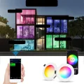 Inteligentne oświetlenie wpuszczane GEYUEYA 9W WiFi/Bluetooth 10 sztuk