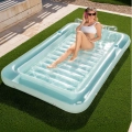 UŻYWANE Leżak materac dmuchany basenowy SLOOSH 85×57" XL z poduszką do opalania