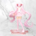 Figurka anime Miku Hatsune Sakura 15 cm kolekcjonerska figurka japońskiej idolki w wersji sakura
