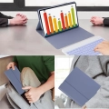 Etui z klawiaturą Jeloyutek dla Xiaomi Pad 6 11 cali, fioletowe