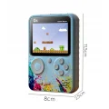 PRZENOŚNA KONSOLA DO GIER KONSOLA Z GRAMI 500 GIER KABEL AV DO TV GAMEBOY