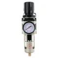 Filtr 20um Odwadniacz Reduktor Ciśnienia Sprężonego Powietrza 1/4