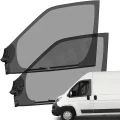 Moskitiery szyb drzwi przednich FIAT Ducato 2006-2025 ochrona przed owadami