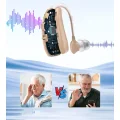 Aparat słuchowy Delmicure DELM-1011D bezprzewodowy z 4 trybami i 2 sztuki