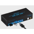 Przełącznik KVM DisplayPort 2xPC na 2 monitory 4K120Hz 8K60Hz USB3.0