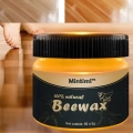 Wosk do polerowania drewna mebli pszczeli Beewax naturalny środek do renowacji