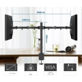 Uchwyt na dwa monitory BONTEC MDM002 13-27'', VESA 75/100