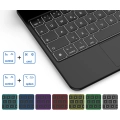 Etui z klawiaturą GOOJODOQ A1895 Pro do iPada Pro 11/iPad Air 5/4, czarne Powystawowy