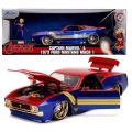 Jada Marvel Avengers Ford Mustang Mach I Captain Amerika 1:24