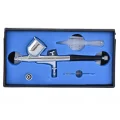 Kompresor modelarski AS18-3 AUTO STOP 4bar Uchwyt Wąż Aerograf BD-130 0,3mm