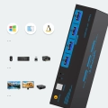 Przełącznik HDMI KVM CMSTEDCD VP-SW220 4K 60Hz 2PC 2 monitory USB 3.0, pilot