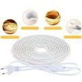 Taśma LED COB PCNING 10 m 220 V IP67 wodoodporna ciepła 3000K POWYSTAWOWY